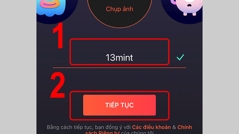 Đây là tên ID được phép sử dụng khi có tích chọn xanh